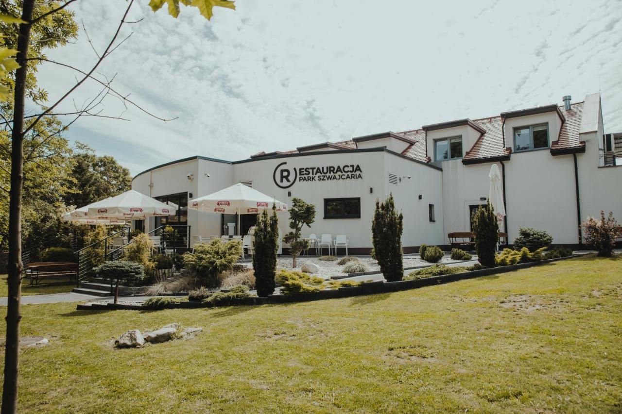 Restauracja Park Szwajcaria Hotel Gliwice Exterior foto